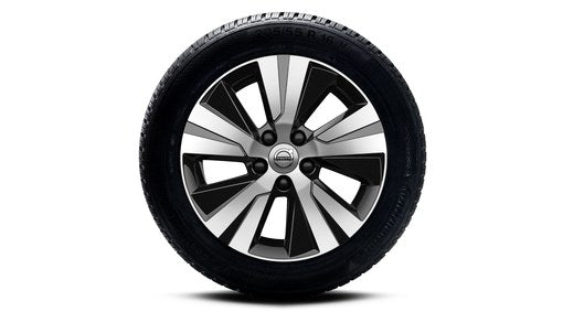 Genuine Volvo V60 16" 5 Spoke Complete Winter Wheels In Black/Diamond Cut