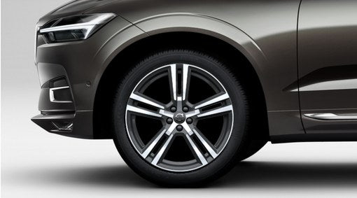 Genuine Volvo Xc60 20" 5 Double Spoke Complete Alloy Wheel Set In Tech Black/Diamond Cut