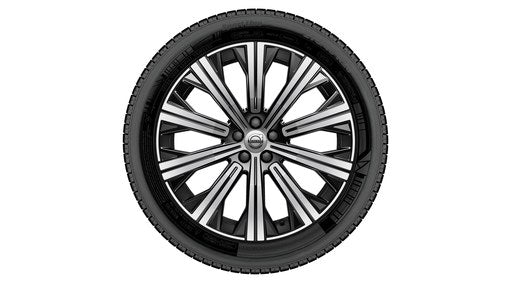 Genuine Volvo Xc90 20" 10 Spoke Black/Diamond Cut Winter Wheels