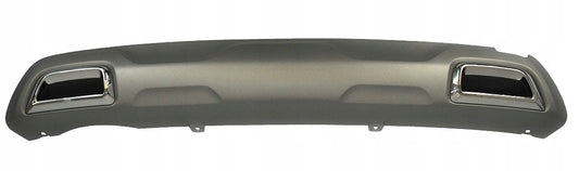 Genuine Renault Arkana Rear Skid Plate With Double Tail Pipe - Light Grey Injection Moulding