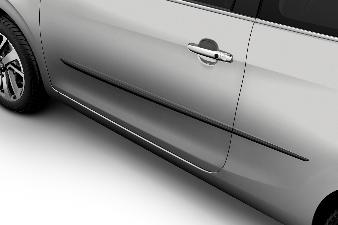 Genuine Peugeot 208 3 Door Side Body Mouldings