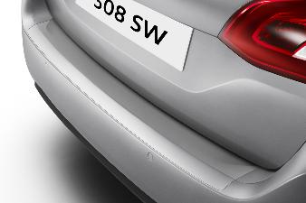 Genuine Peugeot 308 Sw Transparent Rear Bumper Protection Foil - Clear