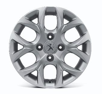 Genuine Peugeot 208 15" Neon Alloy Wheels - Set Of 4