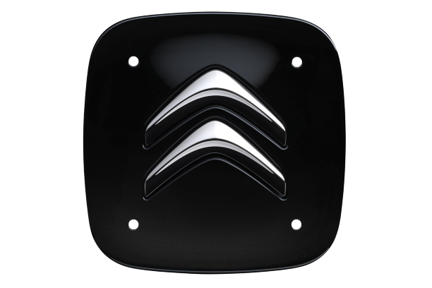 Genuine Citroen C3 Set Of 4 Square Wheel Caps - Onyx Black