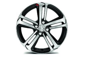 Genuine Peugeot 208 17" Caesium Alloy Wheels - Set Of 4