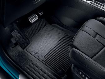 Genuine Citroen Ds3 Crossback Rubber Floor Mats - For Electric Vehicles