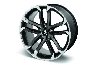 Genuine Peugeot Rcz 19" Solstice Alloy Wheel - Matt Black Onyx