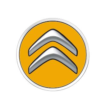 Genuine Citroen C1 Alloy Wheel Single Centre Cap - Pegasus Yellow