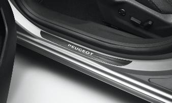 Genuine Peugeot 508 Carbon Effect Sill Protectors