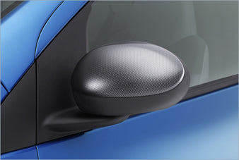 Genuine Peugeot 107 Carbon Look Mirror Covers