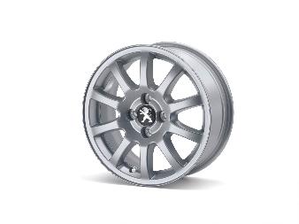 Genuine Peugeot Bipper Teepee 15" Twelve Alloy Wheel - Silver