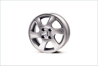 Genuine Peugeot 107 14" Nemos Alloy Wheel - Silver