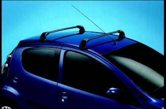 Genuine Peugeot 107 Steel Roof Bars - 3 Door