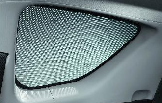 Genuine Peugeot 107 Rear Quaterlight Sunblinds