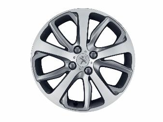 Genuine Peugeot 208 17" Oxygen Alloy Wheel