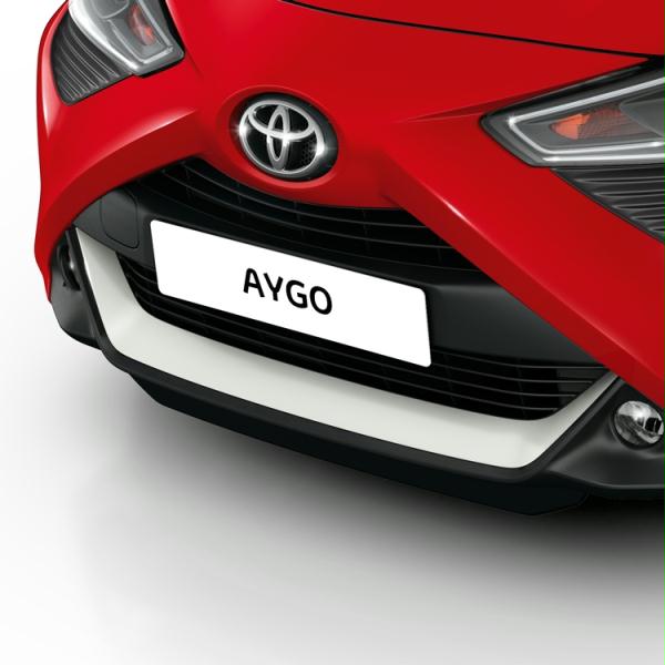 Toyota Aygo 2018 on facelift Front and Rear Bumper Overlay Vinyl / Stickers  Air Release Bubble Free 10 Year Exterior Vinyl 