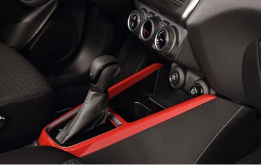 Genuine Suzuki Swift Center Console Trim - Burning Red