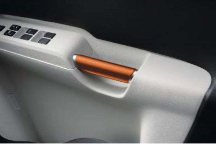 Genuine Suzuki Ignis Front Door Handle Set - Orange