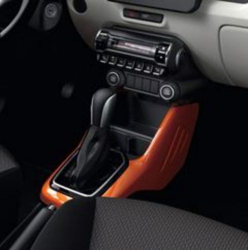 Genuine Suzuki Ignis Centre Console Trim - Orange