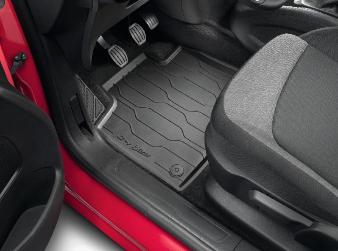 Genuine Citroen C4 Picasso Rubber Floor Mats - For 7 Seat Models