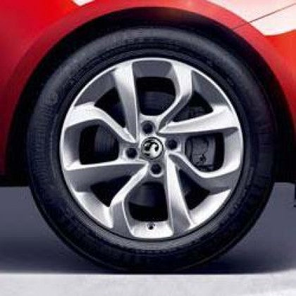 Genuine Corsa E 16" Muti Spoke Alloy Wheel - Silver