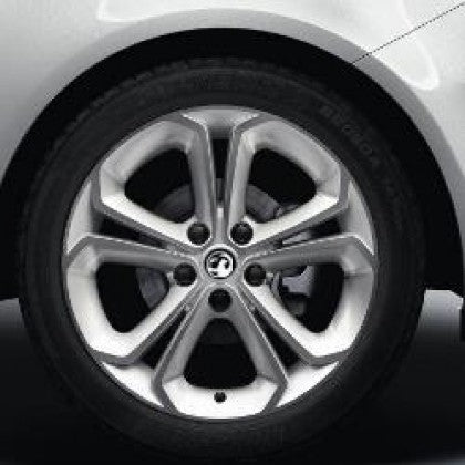 Genuine Corsa E 17" 5 Y-Spoke Design Alloy Wheel - Bicolour