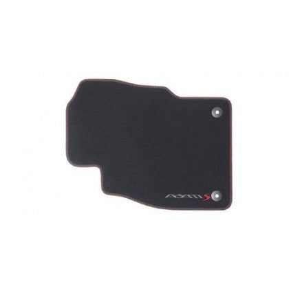 Genuine Vauxhall Adam Velour Floor Mats - Black With Red Stitching