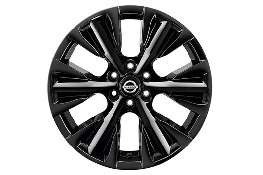 Genuine Nissan Navara 18" Alloy Wheel Diamond Cut In Black