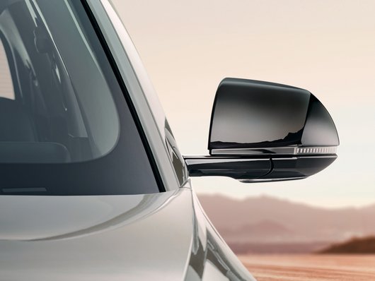 Genuine Hyundai Ioniq 5 Door Mirror Caps, Piano Black