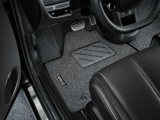 Genuine Hyundai Ioniq 5 Floor Mats, Standard, Rhd Vehicles With Fixed Centre Console