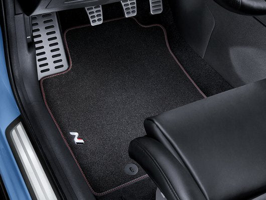 Genuine Hyundai I30 Floor Mats, Velour, N Logo, Rhd