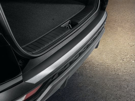 Genuine Hyundai Tucson Hybrid Rear Bumper Trim Line, Brushed Aluminium Optic