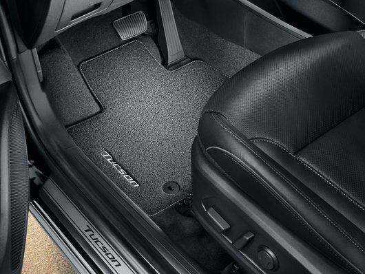 Genuine Hyundai Tucson Hybrid Floor Mats, Velour, Rhd