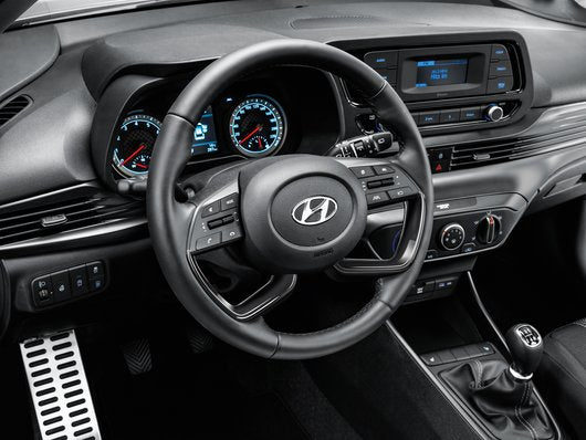 Genuine Hyundai Bayon Steering Wheel Inlay, Phantom Black
