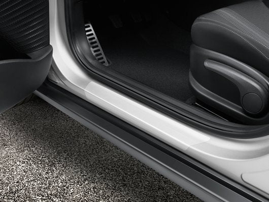 Genuine Hyundai Bayon Door Sill Protection Foils, Transparent