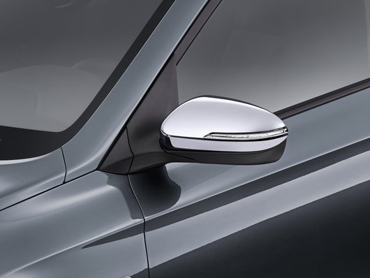 Genuine Hyundai I20 Door Mirror Caps, Chrome Optic