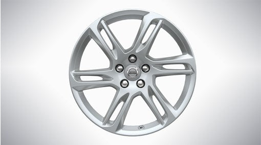 Genuine Volvo Xc90 18" 6-Double Spoke Sparkling Silver Alloy Wheel 2015 Models