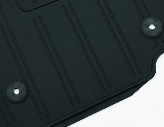 Genuine Ford Galaxy Front Rubber Floor Mats Black (2012 - 2015)