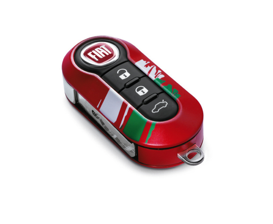 Genuine Fiat 500 Key Cover In Italian Colours