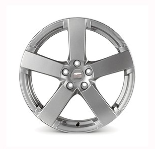 Genuine Seat Ibiza 17" 5 Spoke Alloy Wheel - Silver