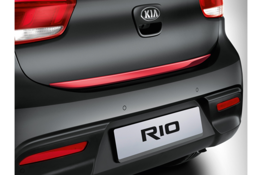 Genuine Kia Rio Red Tailgate Trim