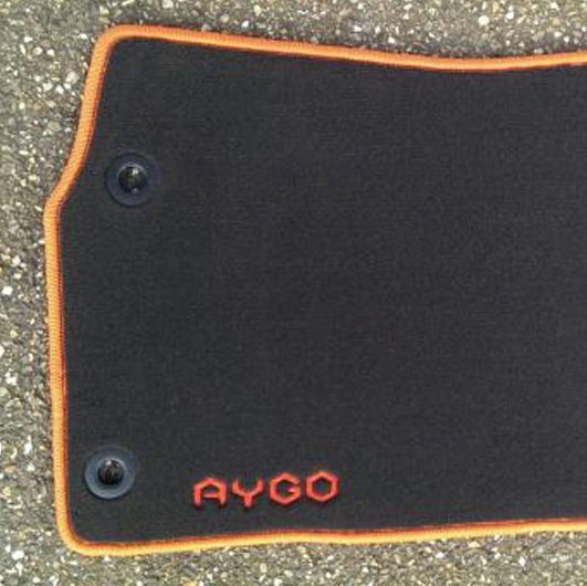 Genuine Toyota Aygo Floormats Textile